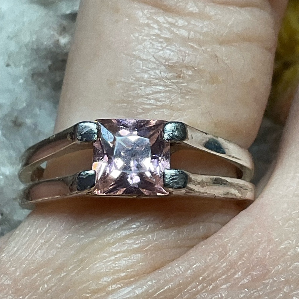 Pink Gem ring - Picture 7 of 7